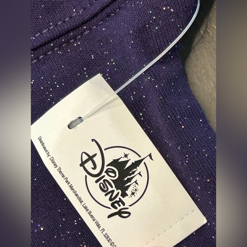 I’m a Star purple glitter Spirit Jersey from the  Disney movie Wish NWT L - Picture 7 of 10
